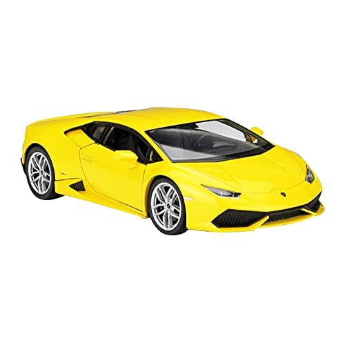 HUGGES Für Huracan LP610-4 Aventador LP700 1 24 Simulation Legierung Pull Back Racing Modell Geschenksammlung(Yellow) von HUGGES