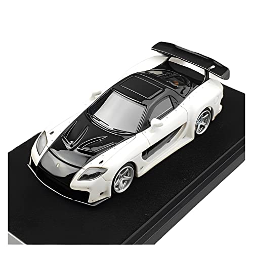 HUGGES Für Mazda RX7 Veilside JDM 1 64 Limited Edition Metallmodell Ornament Spielzeug Geburtstagsgeschenk(A) von HUGGES