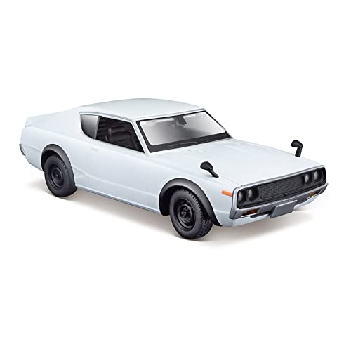 HUGGES Für Nissan Skyline 2000GT-R 1 24 Metalllegierung Druckguss Automodell Zurückziehen Für Display Ornamente von HUGGES