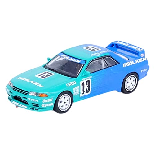 HUGGES Für Skyline GT-R R32#13 1 64 Legierung Simulation Automodell Handwerk Dekoration Geschenk von HUGGES