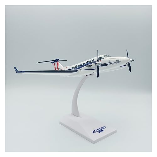 HUGGES Maßstab 1:75 für KingAir 350i Small Executive Business Private Turboprop-Flugzeug-Flugzeugmodell von HUGGES