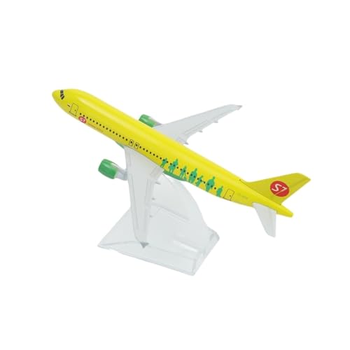 HUGGES Russian JSC S7 Siberia Airlines Aircraft Alloy Diecast Model 15cm Aviation Collectible Miniatur Souvenir(B) von HUGGES