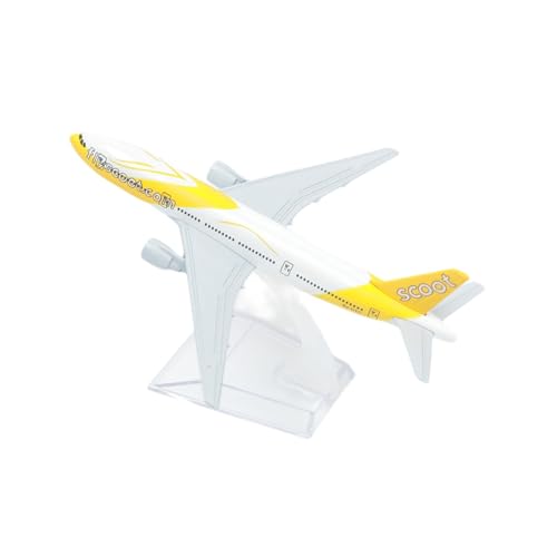 HUGGES Singapore Airlines Airbus A380 Flugzeugmodell Aus Druckguss, 15 cm, Luftfahrt-Miniatur-Souvenir(B) von HUGGES