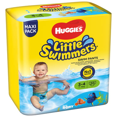 HUGGIES Schwimmwindel Little Swimmers Größe 3-4 4 x 20 Stück von HUGGIES