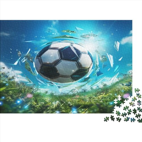 Fußball Puzzle 1000 Teile Für Erwachsene Und Kinder Ab 14 Jahren Für Stressabbauer Puzzel 1000pcs (75x50cm) von HUHONGQI