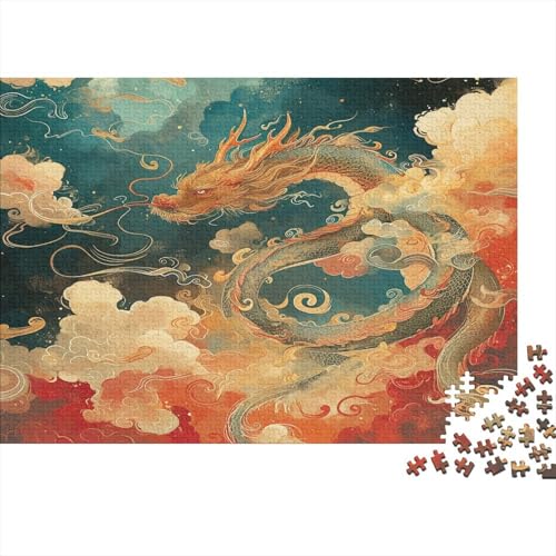 Loong 1000 Teile Puzzle Für Erwachsene, Hochwertige Recycelbare Materialien Und Druck Puzzlespiel, Familienspiel, Geschenk Für Liebhaber Oder Freunde Puzzel 1000pcs (75x50cm) von HUHONGQI