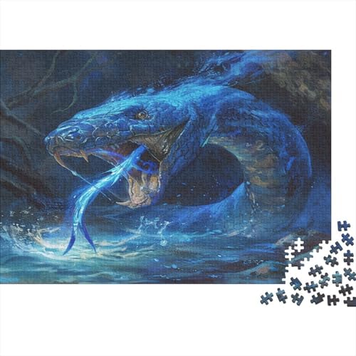 Schlange Puzzle 1000 Teile - Puzzle Für Erwachsene, Puzzle, Puzzlespiel Erwachsenen Puzzlespiel Puzzel 1000pcs (75x50cm) von HUHONGQI