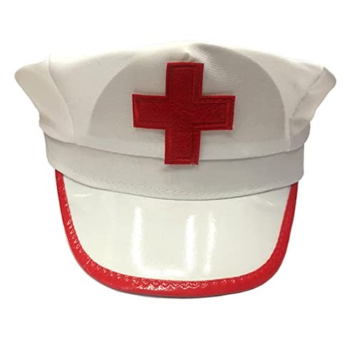 HUIFACAI Cosplay-Krankenschwester-Arzt-Hut für Kinder und Erwachsene, Krankenschwester-Party, Cosplay-Kostüm, Requisiten, Arzt-Hut für Krankenschwesterparty von HUIFACAI