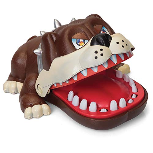 PREMIUM Bully beim Zahnarzt Geschicklichkeitsspiel - Aktionsspiel Lernspiel Arzt Spiel Hund Dog Puppy Reflex Game Partyspiel Gesellschaftsspiel - Marke HUKITECH von HUKITECH