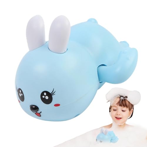 Kinder-Badezimmerspielzeug für Wasser - Hasen-Wasserbadespielzeug | Clockwork Cute Bunny Badewannenspielzeug - Tier-Dusche-Pool-Spielzeug, schönes Tier-Badezimmer-Spielzeug für Reisebegleiter von HUNJHYC