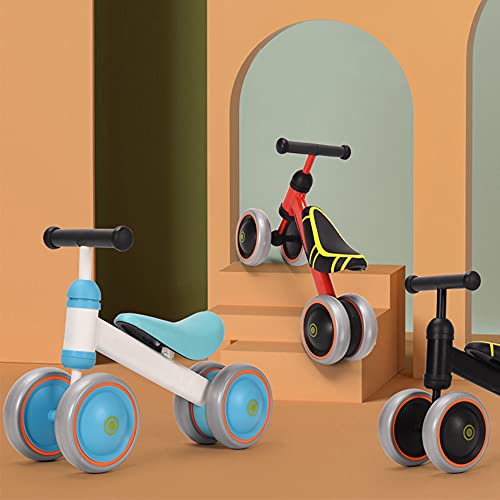 Kinder Laufrad Lauffahrrad Balance Bike ab 1 Jahr Baby Rutschrad mit TPU-Rädern Keine Schrauben Geschenke für Jungen/Mädchen Kleinkind Spielzeug von HUOLE