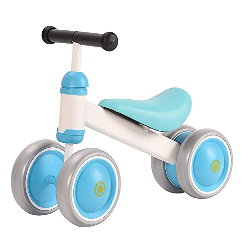 Kinder Laufrad Lauffahrrad Balance Bike ab 1 Jahr Baby Rutschrad mit TPU-Rädern Keine Schrauben Geschenke für Jungen/Mädchen Kleinkind Spielzeug von HUOLE