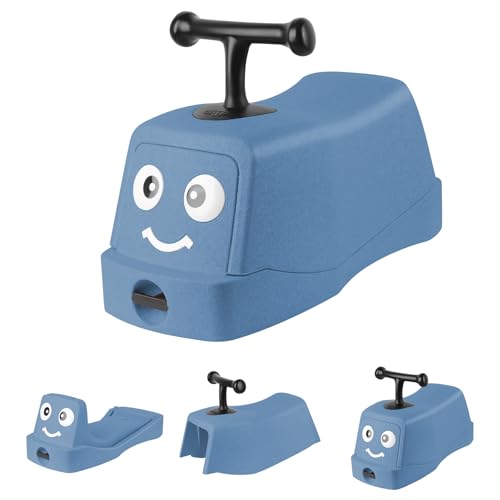 Sport Laufrad für Babys, 1 Jahr, Lauflernhilfe, Lenkrad, für Kinder ab 12 Monaten, Spielzeugbox, leise, kompakt, stabil, mehrere Richtungen, 52 x 24 x 22,5 cm, Blau Sport Laufrad für Babys, 1 Jahr, Lauflernhilfe, Lenkrad, für Kinder ab 12 Monaten, Spielzeugbox, leise, kompakt, stabil, mehrere Richtungen, 52 x 24 x 22,5 cm, Blau von HUOLE