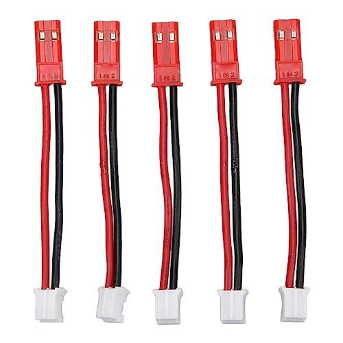 HUONIU 5PCS PH2.0 auf JST Stecker Adapterkabel für Axial SCX24 1/24 RC Auto von HUONIU