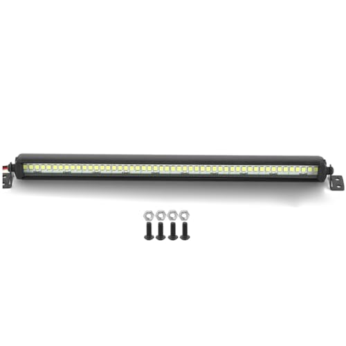 HUPYOMLER Bright Light Bar 215mm for 1/10 RC Crawler Car Axial SCX10 90046-4 CC01 D90 Redcat Accessories von HUPYOMLER