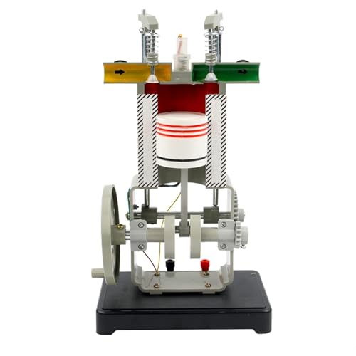 Motor-Verbrennungsmotor-Modell, Benzinmotor-Modell, kleiner Kraftstoffmotor, Viertakt-Verbrennungsmotor-Modell, Physik-Experiment-Ausrüstung, Lehrausrüstung von HUQHUMSK