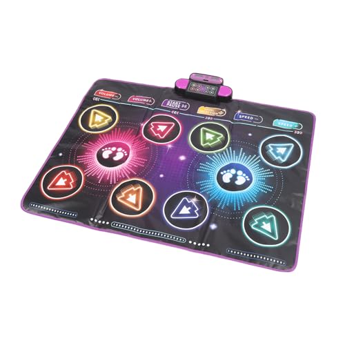 HUSHUI Elektronische Tanzmatte, Kindermusik -Tanzmatte, Eingebaute Musik Dual Player Interactive Dance Game Pad für den Heimgebrauch HUSHUI Elektronische Tanzmatte, Kindermusik -Tanzmatte, Eingebaute Musik Dual Player Interactive Dance Game Pad für den Heimgebrauch von HUSHUI