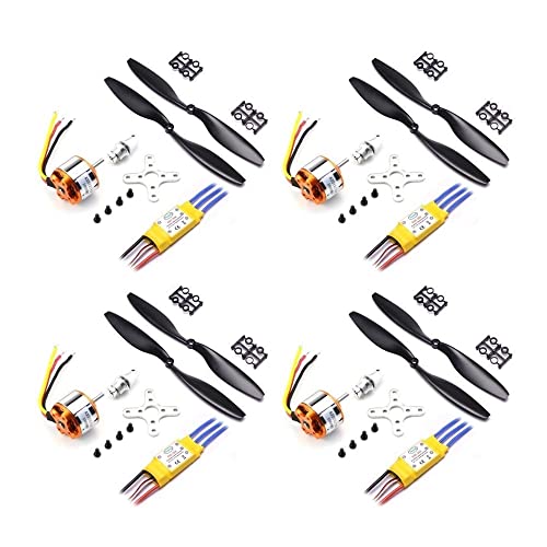 For A2212 2212 1000KV Brushless Outrunner Motor + 30A Brushless ESC +1045 Propeller for F450 S500 S550 Multi-Totor von HUTIANSN