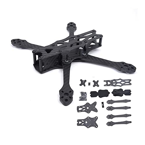 HUTIANSN For APEX RC FPV 5 Zoll 225 mm Radstand Kohlefaser Quadcopter Rahmen Kit 5,5 mm Arm for APEX RC FPV Freestyle Racing Drone Modelle Teil von HUTIANSN