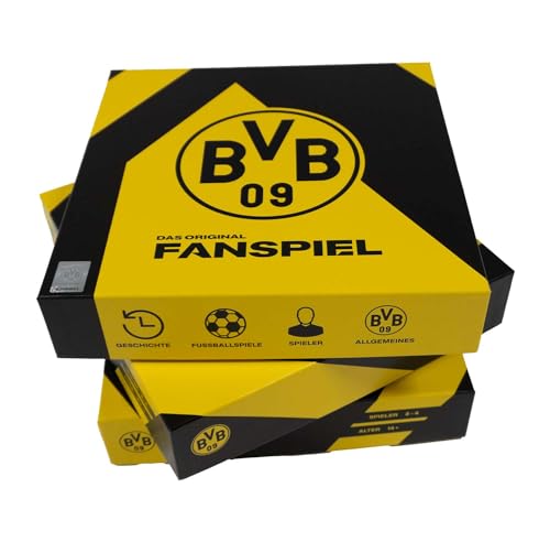 Hutter Trade | Das Original-Fanspiel BVB 09 | Für Borussia Dortmund Fans | DFB-Brettspiel | Fußballspiel für Fußballfans | UEFA Euro 2024 | Spiele für Erwachsene | Für 2-4 Spieler ab 14 Jahren von Huch & Friends