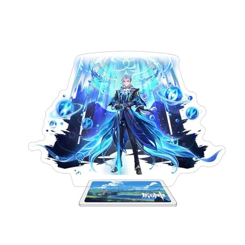 HUYMHTER Genshin Impact Neuvillette Characters Acryl Standfigur für Spielefans Sammlung von HUYMHTER