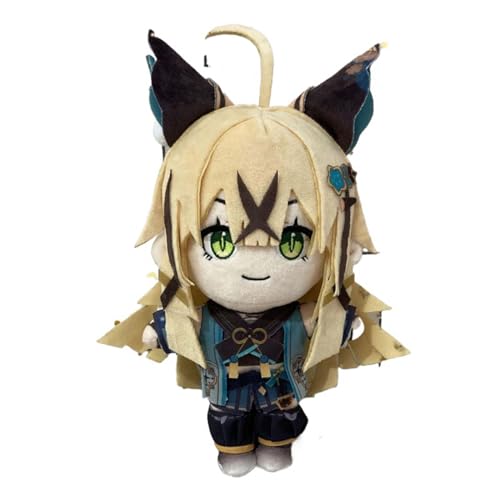 HUYMHTER Kirara Plüschfigur Anime Plüschpuppe Spielzeug niedlich weich gefülltes Geschenk für Genshin Impact Fans von HUYMHTER