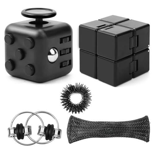 5Stück Fidget Toys Set Anti Stress Würfel Spielzeug Infinity Cube für Erwachsene Kinder Fidget von HUYUE