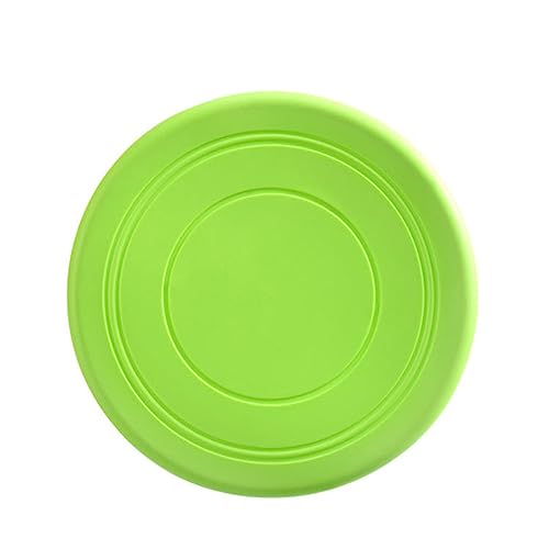 HVO HOV67 Pet Training Interaktives Spielzeug Silikon Frisbee Spiel Outdoor Sportspielzeug geeignet für kleine und mittlere Haustiere (Grün) von HVO