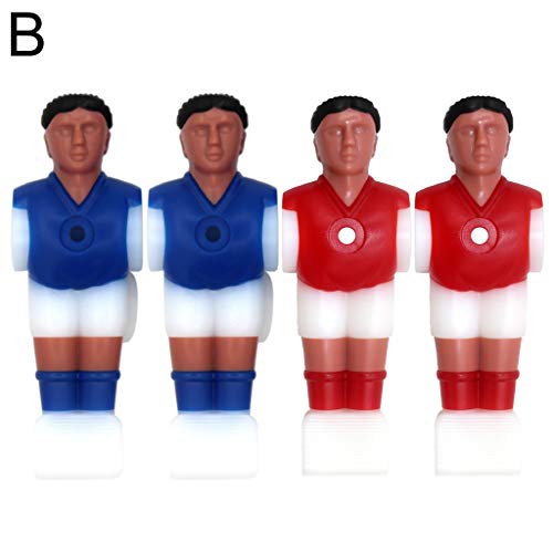 HVRFJXI 4Pcs Tischfußball Maschine Für Stange Fußball Tischfußball Mann Fußball Spieler Ersatz Teile Für Tischfußball von HVRFJXI