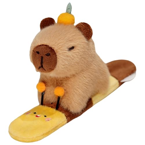 HVRFJXI Capybaras Plüsch Armband Spielzeug Für Kinder Geburtstagsgeschenk Armband Stofftiere Adorkable Capybaras Spaß Geburtstag Geschenk von HVRFJXI