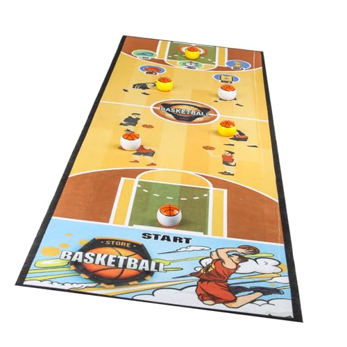 HVRFJXI Kinder Tabletop Brettspiel Desktop Curling Basketball Fußball Bowlingspiel Indoor Family Entertainment Toy von HVRFJXI