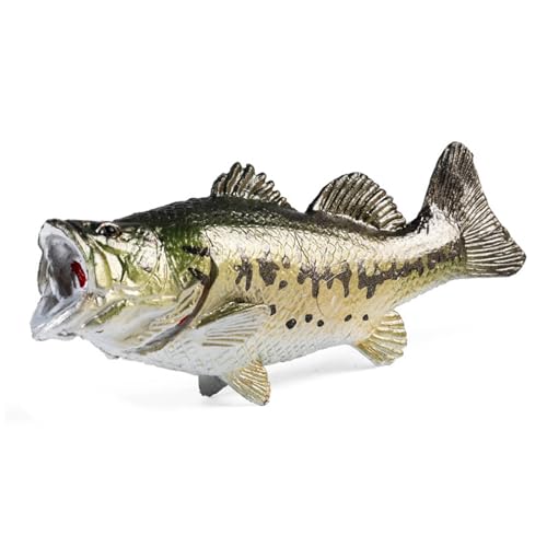 HVRFJXI Kunststoff Fisch Modell Spielzeug Realistische Fisch Statue Ornament Realistische Tiere Aquarium Schöne Fische Landschaft Liefert von HVRFJXI