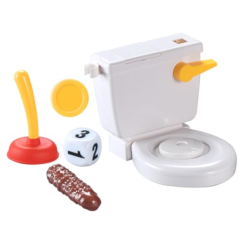 HVRFJXI Novelty Toilet Streichspielzeug Set Für Urkomische Badezimmer Überraschungen Und Lachen Auf Partys Gag Toy von HVRFJXI