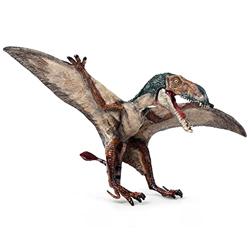 HVRFJXI Realistische Dinosaurierfigur Fliegender Flugsaurier Modellfigur Sammlung Wissenschaftliche Kunst Kunststoffspielzeug Geschenk Spielzeugsammler von HVRFJXI