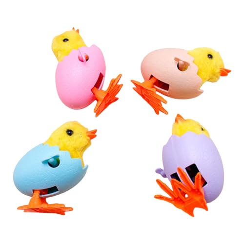 HVRFJXI Sammlerbaby Chick Windup Spielzeug Cartoon Für Jungen Und Mädchen Mechanische Spielzeug Baby Kükenspielzeug Geburtstag/Weihnachten von HVRFJXI