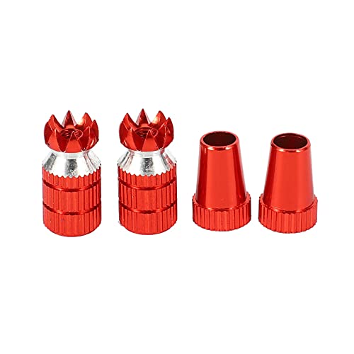 HVVENTY Aluminium RC Transmitter Stick Ends Controller Daumenschwippe M3 Gewinde für TX Futaba / für DX6I DX7S DX8 DX9 Taranis, Rot von HVVENTY