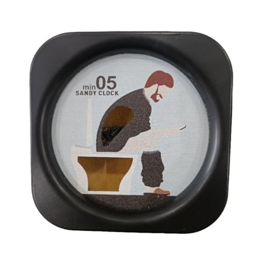 HVVENTY Geschenke für Männer, Lustige Toiletten-Sanduhr für Männer, von HVVENTY