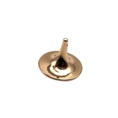 Handspinner, Kleiner Zyklon-Gyroskop, Anti-Stress-Spielzeug, Metallkreisel, präziser Silber-Kirsite-Kreisel, heißer Film-Totem-Druck(Gold) von HVZFZOK