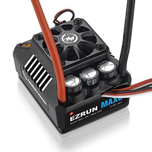 HobbyWing Ezrun MAX6 ESC (3-8S) 1,6 Scale Waterproof Brushless ESC SKU:30105000 von HobbyWing