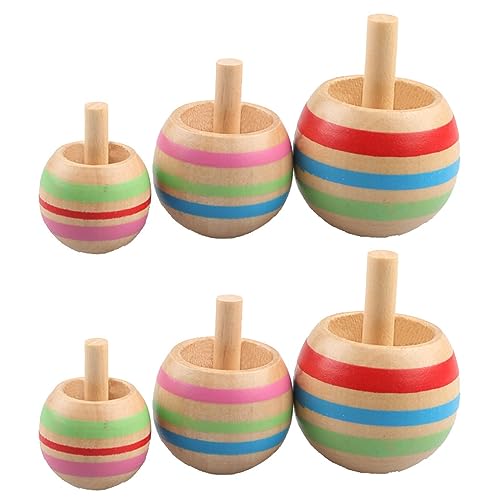 6pcs Holz Gyros Tabletop Gyro Flipover Tops Nostalgisches Geschenk Für Erwachsene Kinderparty Bevorzugt Desktop Gyroskopes Sensorisches Zappel Für Teenager Sensorische 6pcs Holz Gyros Tabletop Gyro Flipover Tops Nostalgisches Geschenk Für Erwachsene Kinderparty Bevorzugt Desktop Gyroskopes Sensorisches Zappel Für Teenager Sensorische von HYBEW