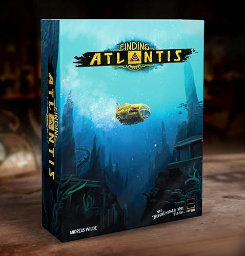 HYBR Finding Atlantis - das kompetitive Erkundungsspiel für 1-4 Personen von HYBR