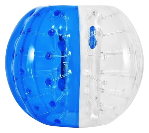 punkte aufblasbar bumper balls， Aufblasbare Sumo-Bälle for PVC-Bopper-Spielzeug for Körperbälle for Kinder, Team-Gaming-Spiel im Freien(Blue) von HYBZDKEOP