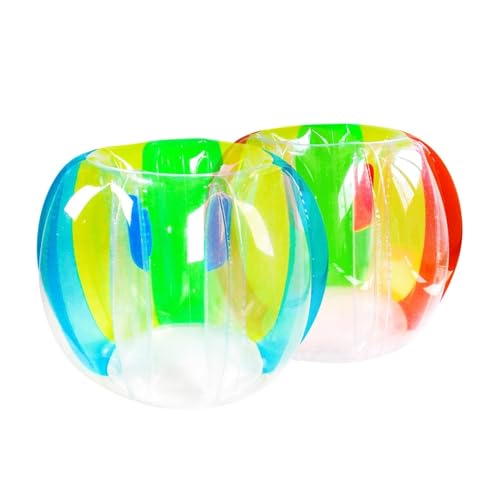 punkte aufblasbar bumper balls， Body-Sumo-Bälle for Teenager und Erwachsene, 0,8 mm dicke PVC-Bubble-Bälle for menschliche Hamster for Teamspiele im Freien von HYBZDKEOP