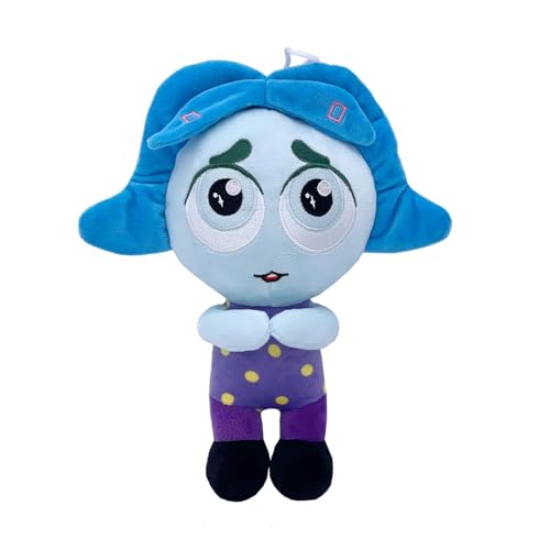 HYDTQCL Inside Out 2 Plush, 2024 Neues Alles Steht Kopf 2 Plush, 30CM Anxiety, Envy, Embarrassment, Ennui Plush, Alles Steht Kopf 2 Plüsch für Jungen Mädchen Kinder Fans Geburtstag Geschenk (B) von HYDTQCL