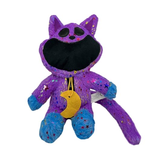 HYDTQCL Smiling Critters, 2024 Neues CatNap Plush, 30 cm Glänzend CatNap Plush Toy, Smiling Critters Plush für Jungen Mädchen Kinder Fans Geburtstag Geschenk (F) von HYDTQCL