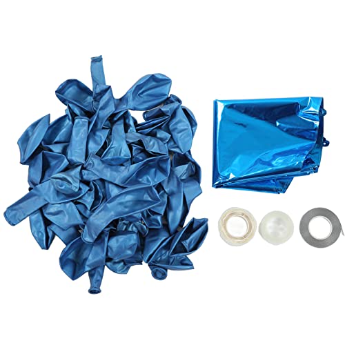 HYEIUIRA Ballon-Girlande-Set, blau, Naturlatex, wunderschöner Stil, breite Anwendung, Party-Luftballons von HYEIUIRA