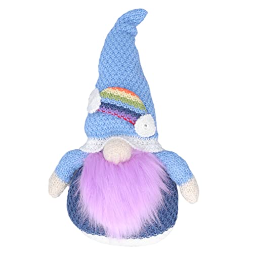 HYEIUIRA Gnomes Plüsch-Zwerge, Stricken, Glücksbringer, Premium-Tuch, weich, langlebig, bequem, gefüllte Zwerge von HYEIUIRA