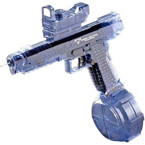 Wasserpistole Elektrisch, Elektrische Wasserpistole für Erwachsene, 500 ml Automatische Wasserpistolen mit Großer Kapazität, Reichweite bis zu 7-9 m, Sommerspielzeug für Outdoor Strand Pool Wasserpistole Elektrisch, Elektrische Wasserpistole für Erwachsene, 500 ml Automatische Wasserpistolen mit Großer Kapazität, Reichweite bis zu 7-9 m, Sommerspielzeug für Outdoor Strand Pool von HYNXM