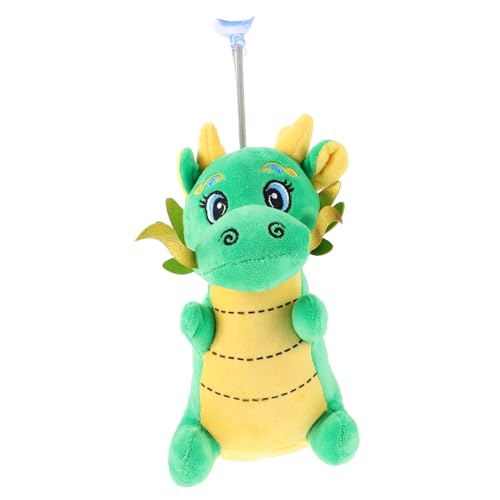 HYQOUKLR Ausgestopfter Drache, entzückende Drachenpuppe, Puppe, Drache, Plüschpuppe, Maskottchen, Drachenmodell, Desktop-Drachenpuppe, Plüschdrache, Dekoanhänger von HYQOUKLR