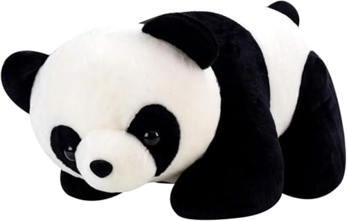 HYQOUKLR Kuscheliger Panda, Stofftier, Plüschspielzeug, Panda, Stofftier, Puppe, Plüsch, Umarmungskissen(25cm) von HYQOUKLR